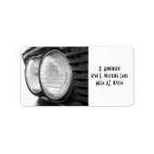 Etiket BMW-koplampen (Voorkant)