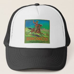 Etiket Bronco fruit Trucker Pet