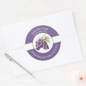 Etiket druivenjam (Envelop)
