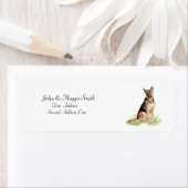 Etiket Duitse herdersnaam (Insitu)