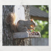 Etiket flesje (Enkel label)