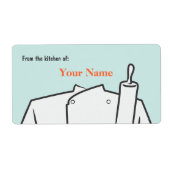 Etiket gebak (Voorkant)