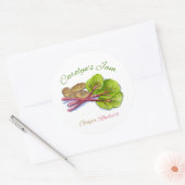 Etiket gember rabarber (Envelop)