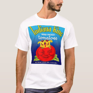 Etiket Indiana King tomaten T-shirt