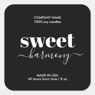 Etiket kaartenlabel Modern minimalist