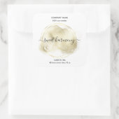 Etiket kaartje blauwgroen jasetiket (Tas)