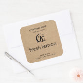 Etiket kaartje voor kaartenlabel (Envelop)