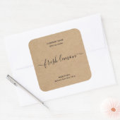 Etiket kaartje voor kaartenlabel (Envelop)