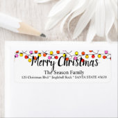 Etiket kerstboomverlichting (Insitu)