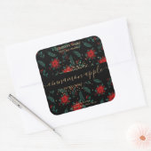 Etiket kerstflesje Kandle (Envelop)