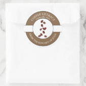 Etiket koffieboon (Tas)