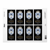 Etiket koningin Honey Bee (Full Sheet)