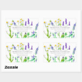 Etiket kruidenthee met lavendel kamille (Vel)