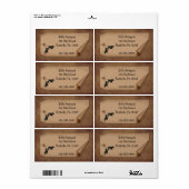 Etiket Label Krokoen (Full Sheet)