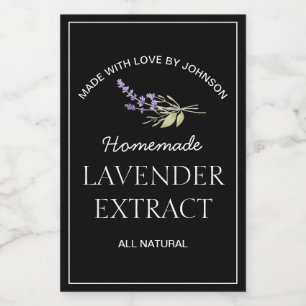 Etiket lavendelextract
