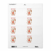 Etiket LEZEN boek (Full Sheet)