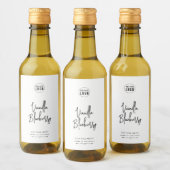 Etiket Logo bewerkbare kleuren toevoegen (Flessen)