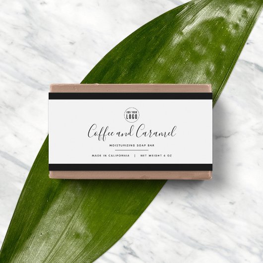 Etiket Logo en bewerkbare kleur toevoegen