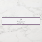 Etiket Logo en bewerkbare kleur toevoegen (Enkel label)