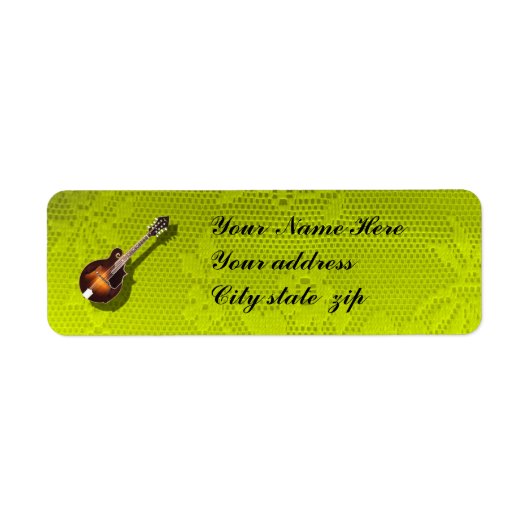 ETIKET MANDOLIN-RETURN ADRES (Voorkant)