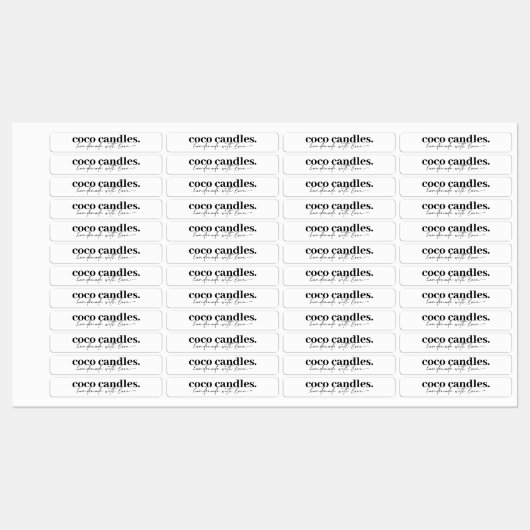 Etiket met dunne kaars-tamper-proof-zegel labels (Vel)