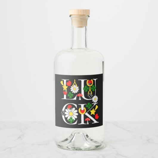 Etiket op de fles voor goed gebruik (Voorkant)