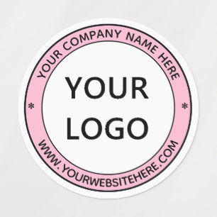 Etiket op de website van de aangepaste Logo - Uw k Labels