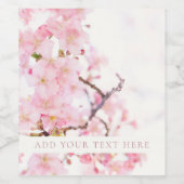 ETIKET OP DE WIJNFLES: KERRY BLOSSOM BRANCH (Enkel label)