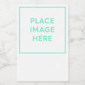 Etiket op Eigen voedselverpakking (2 x 3 inch) (Enkel label)