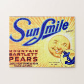 etiket op fruitkratten 8 Jigzaag Puzzle Legpuzzel (Horizontaal)