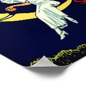 etiket op fruitkratten afdrukken poster (Hoek)