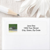 Etiket parelhoen (Insitu)