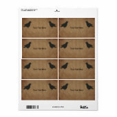 Etiket primitief kroonproduct (Full Sheet)