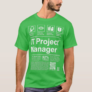 ETIKET PROJECTMANAGER T-SHIRT