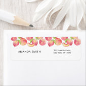 Etiket retouradres perziken (Insitu)