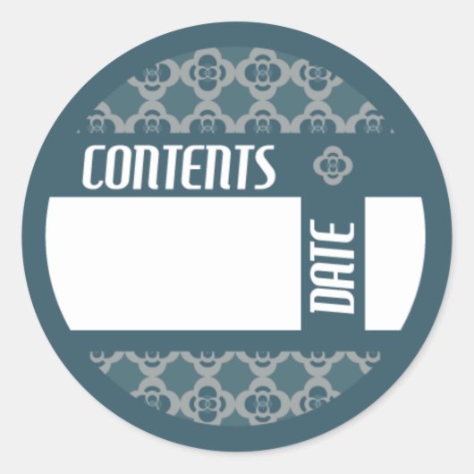 ETIKET RETRO CANNING LID (Voorkant)