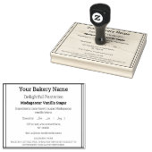 Etiket Rubberstempel (Gestempeld)