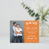 ETIKET | SLA DE DATUM VAN AANKONDIGING OP (Staand voorkant)