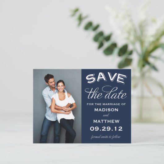 ETIKET | SLA DE DATUM VAN AANKONDIGING OP (Staand voorkant)