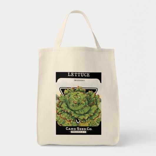 Etiket sla voor zaaizaad tote bag (Voorkant)