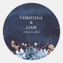 Etiket Sticker marineschalkbord