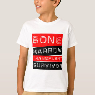 Etiket stijl - Beenmerg Transplant Survivor T-shirt
