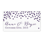 Etiket stomp waterfles (Voorkant)