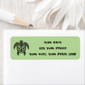 Etiket Turtle Address Label (Insitu)