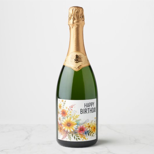 ETIKET VAN DE ChampAGNEFLES (Voorkant)