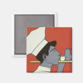  etiket van het product, Russisch warme chocolade  Magneet (Voorkant / Achterkant)