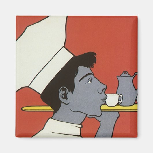  etiket van het product, Russisch warme chocolade  Magneet (Voorkant)