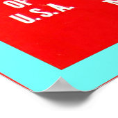 etiket van plantgoed poster (Hoek)