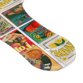  etiket van vruchten snijplank (Hoek)