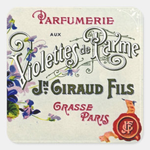 Etiket vioolperfume
